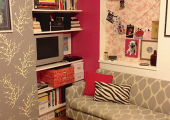 East Village Living Room Reorganization Before and After