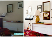 Greenwich Village Bedroom Dresser Reorganization Before and After