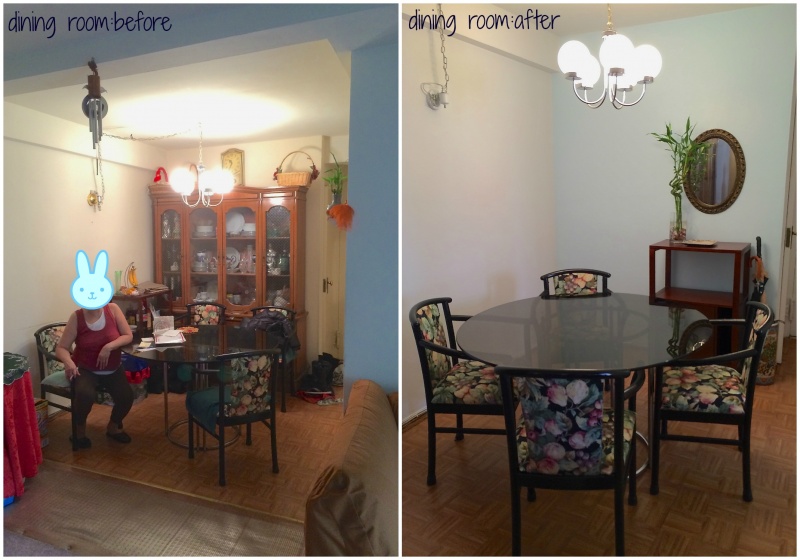 Before After Dining Room Makeover Photojeanie